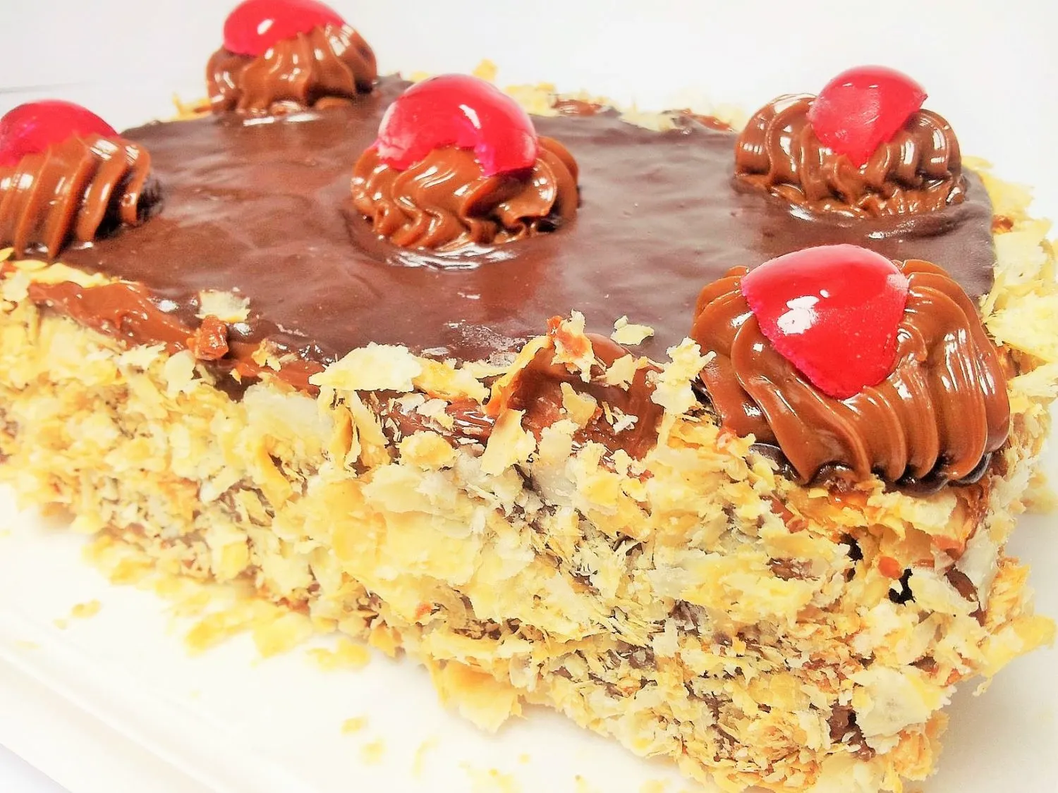 Milhojas de dulce de leche - pastelería argentina
